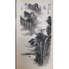 著名画家郭传璋黄山图_山水国画原作_丝路书画【7788书画网】