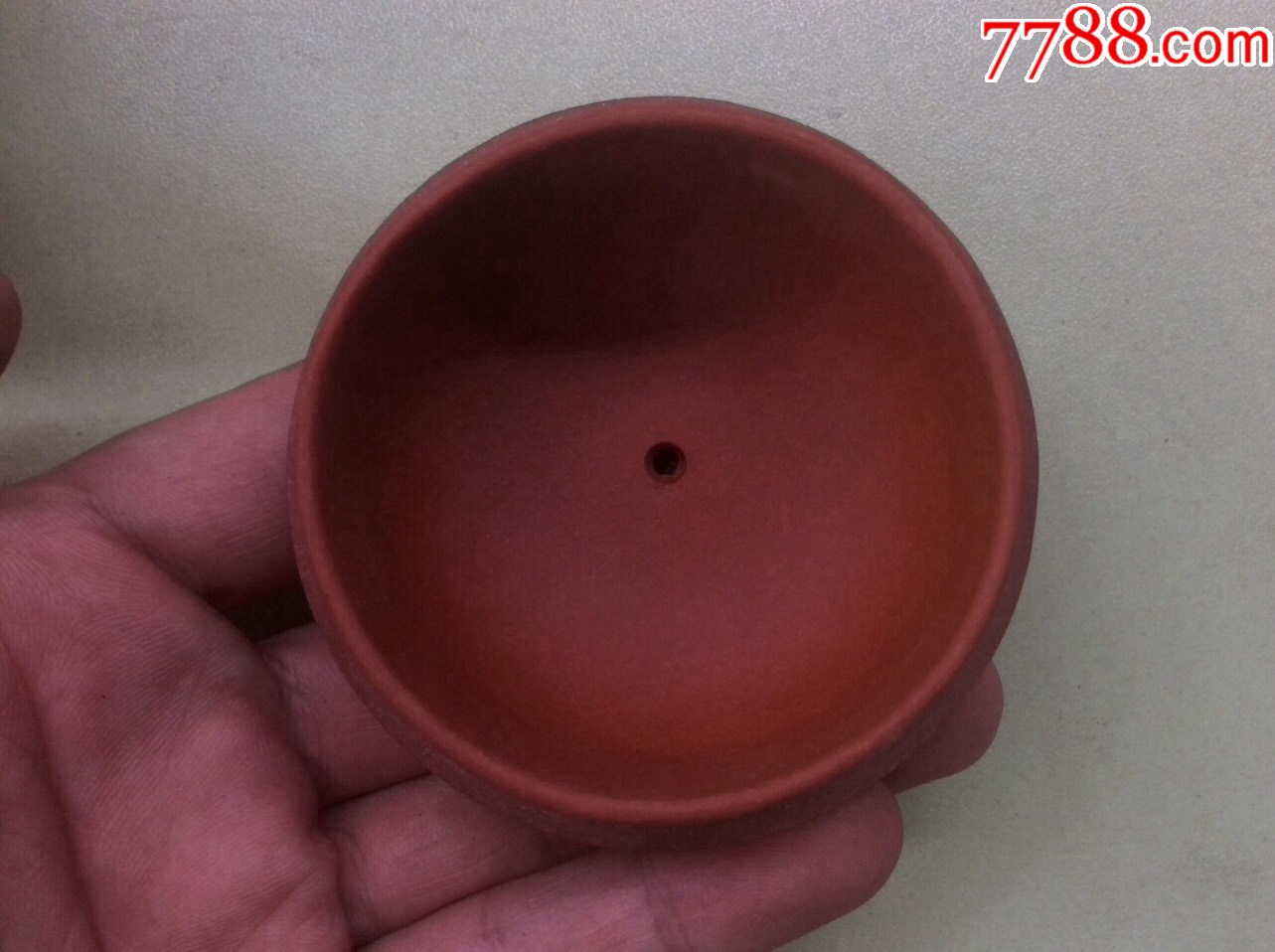 黄龙山原矿朱泥圆壶
