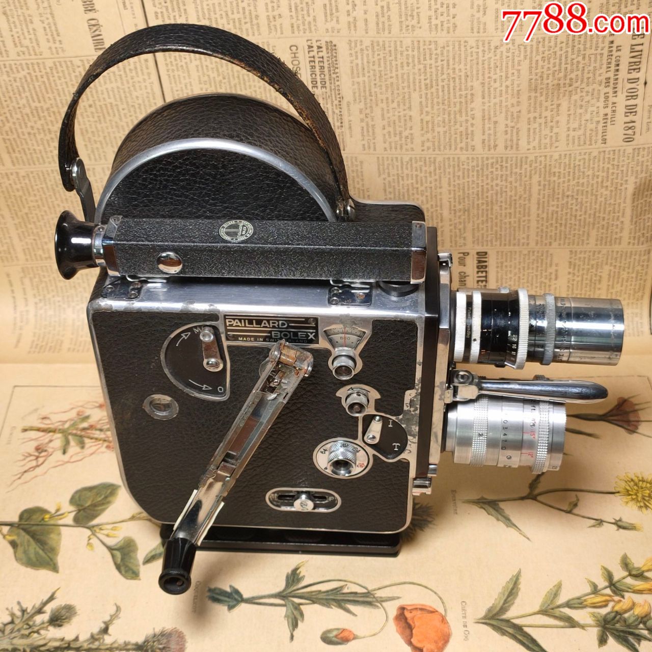 1950s西洋古董相机瑞士bolexh1616毫米mm胶片电影摄影机功能好