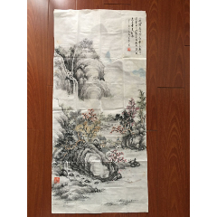 苏州画家潘治军山水画尺寸9844公分