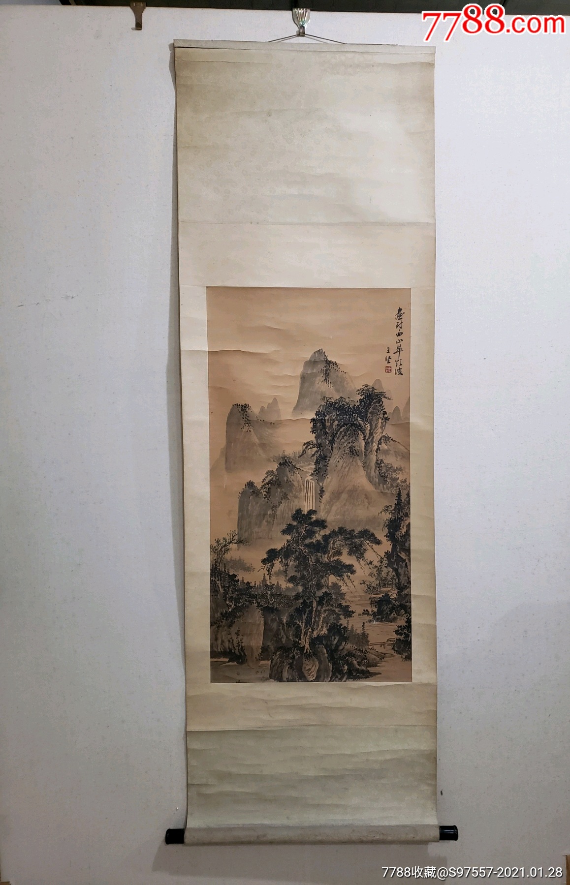 王坚山水画