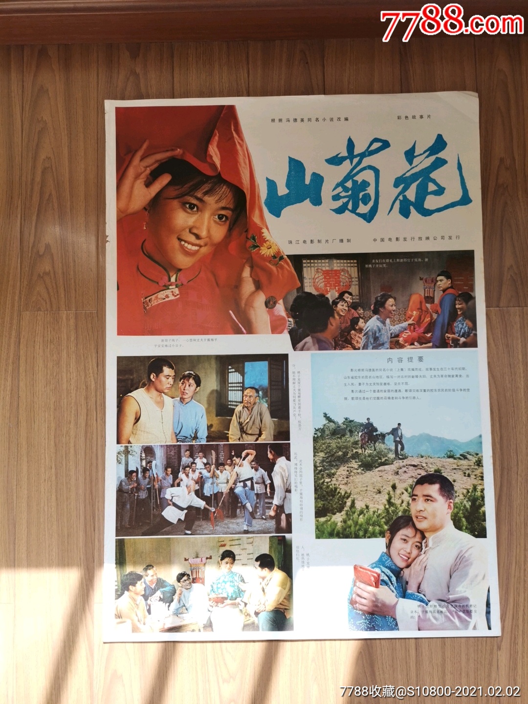 山菊花_电影海报_隆中收藏【7788收藏__收藏热线】