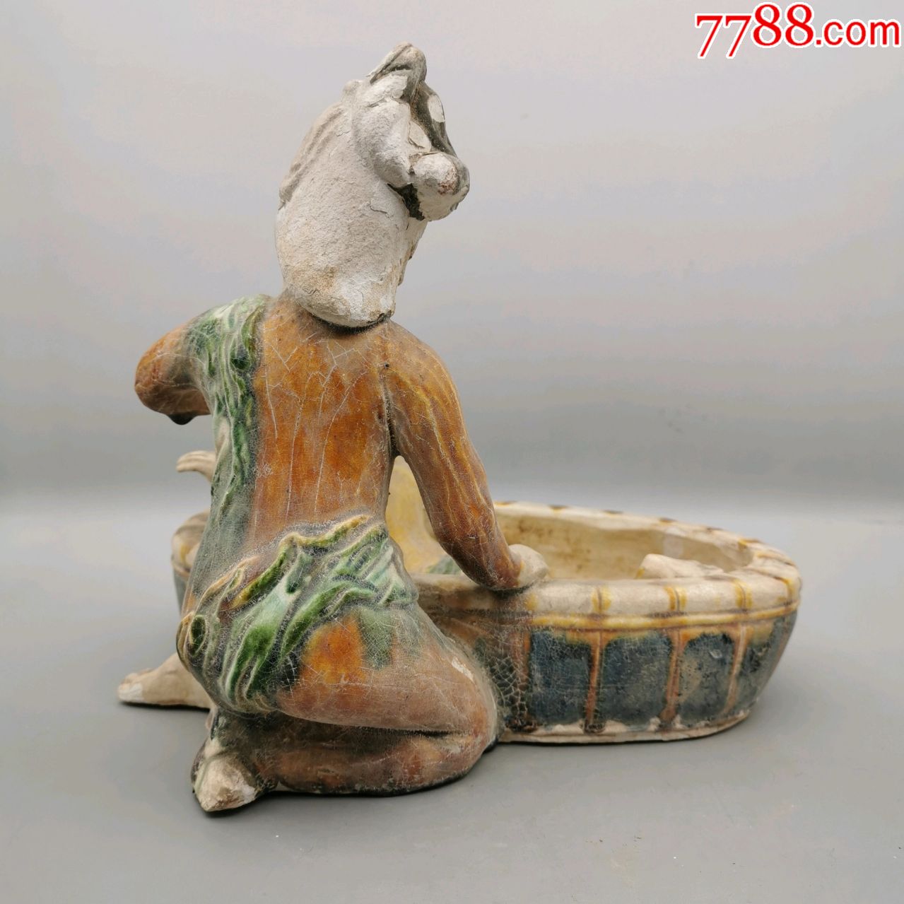 三彩人物像_唐三彩_第4张_7788陶器收藏