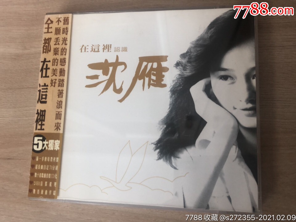 沈雁2cd:在这里认识(踏浪原唱)