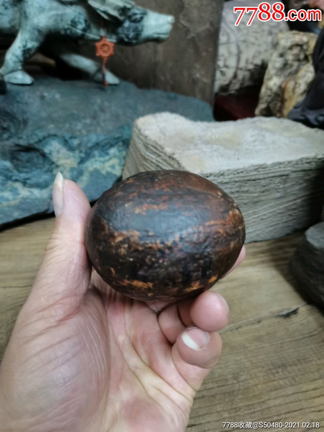 奇石戈壁石天然皮色造型观赏石沙漠漆风凌石埃及古磐石