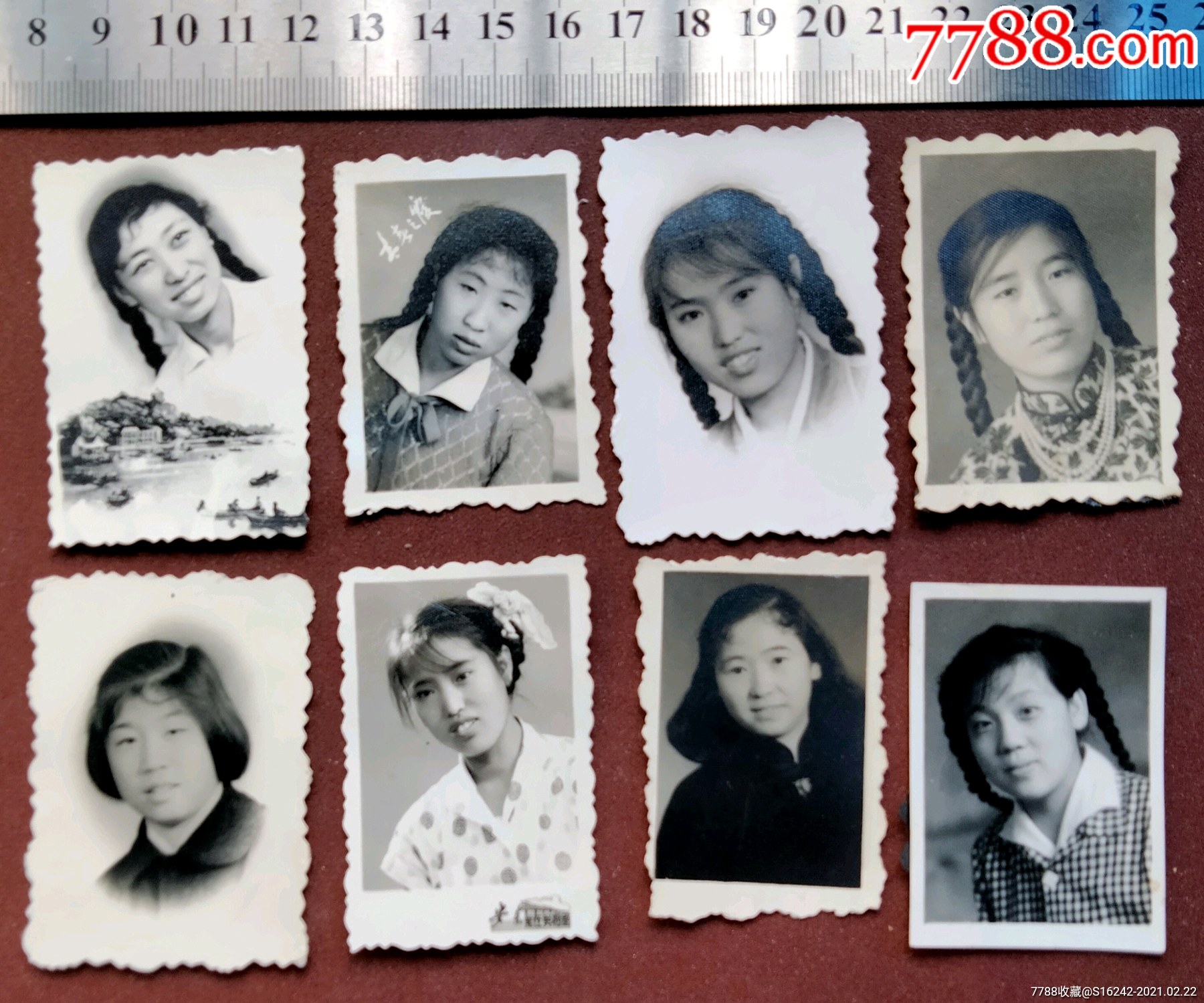 五,六十年代美女8张合售