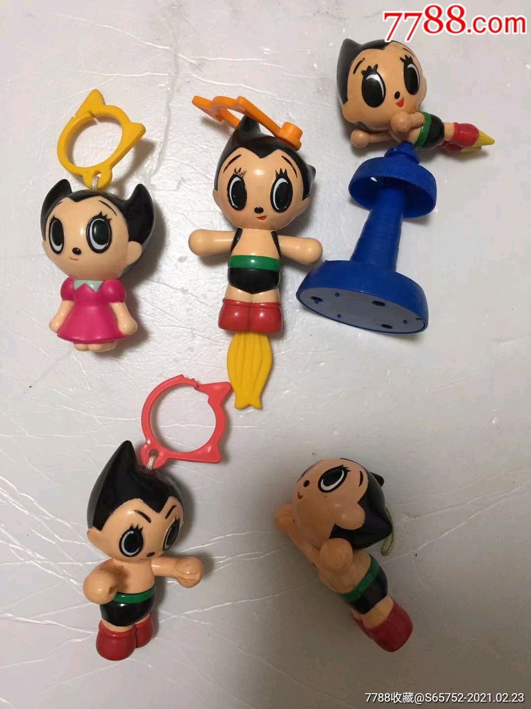 阿童木玩具5个