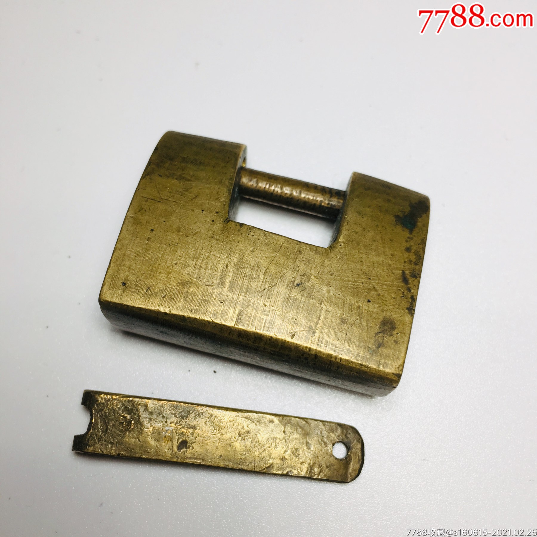 清代铜钥匙一组六个-价格:80.0000元-se77812233-铜锁/铜钥匙-零售-7788收藏__收藏热线