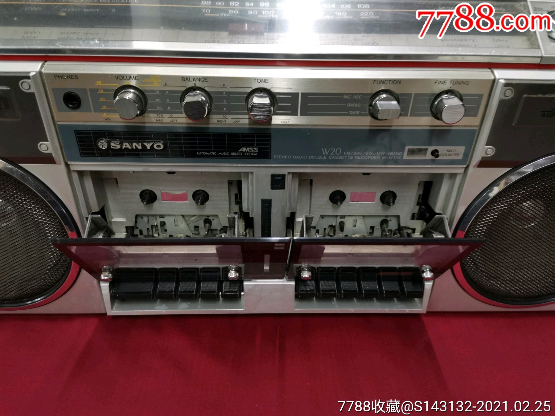 日本原装sanyo三洋收录机(录音机)