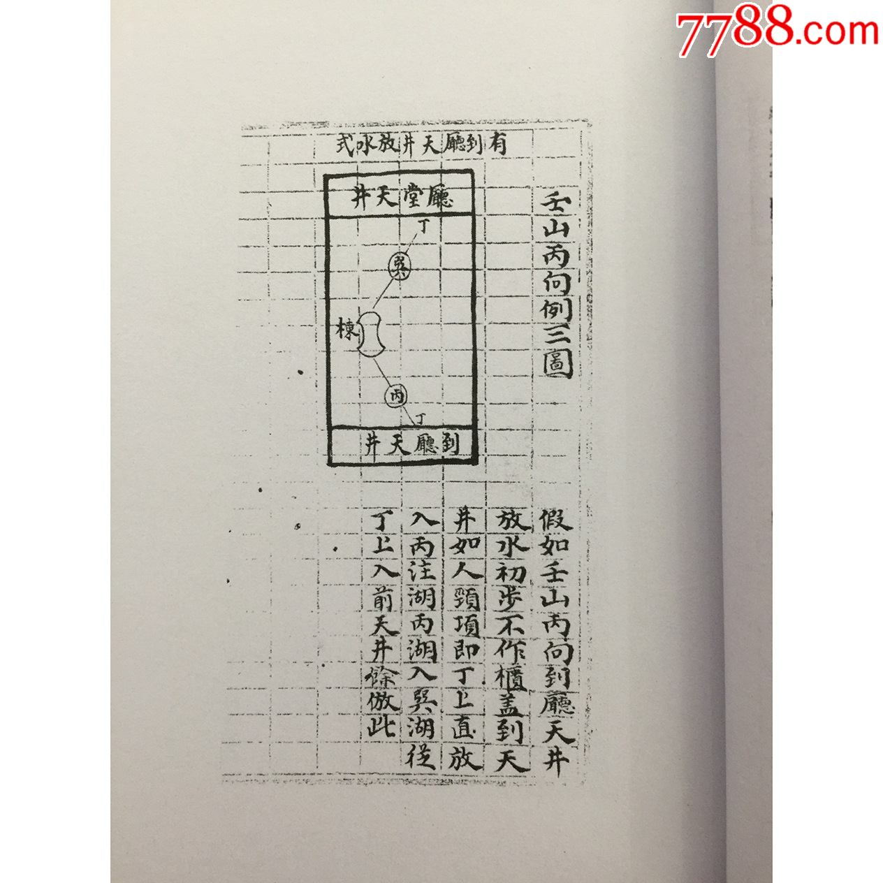 秘传三神水法家居风水书内堂裁剪杨公风水古书三僚祖传