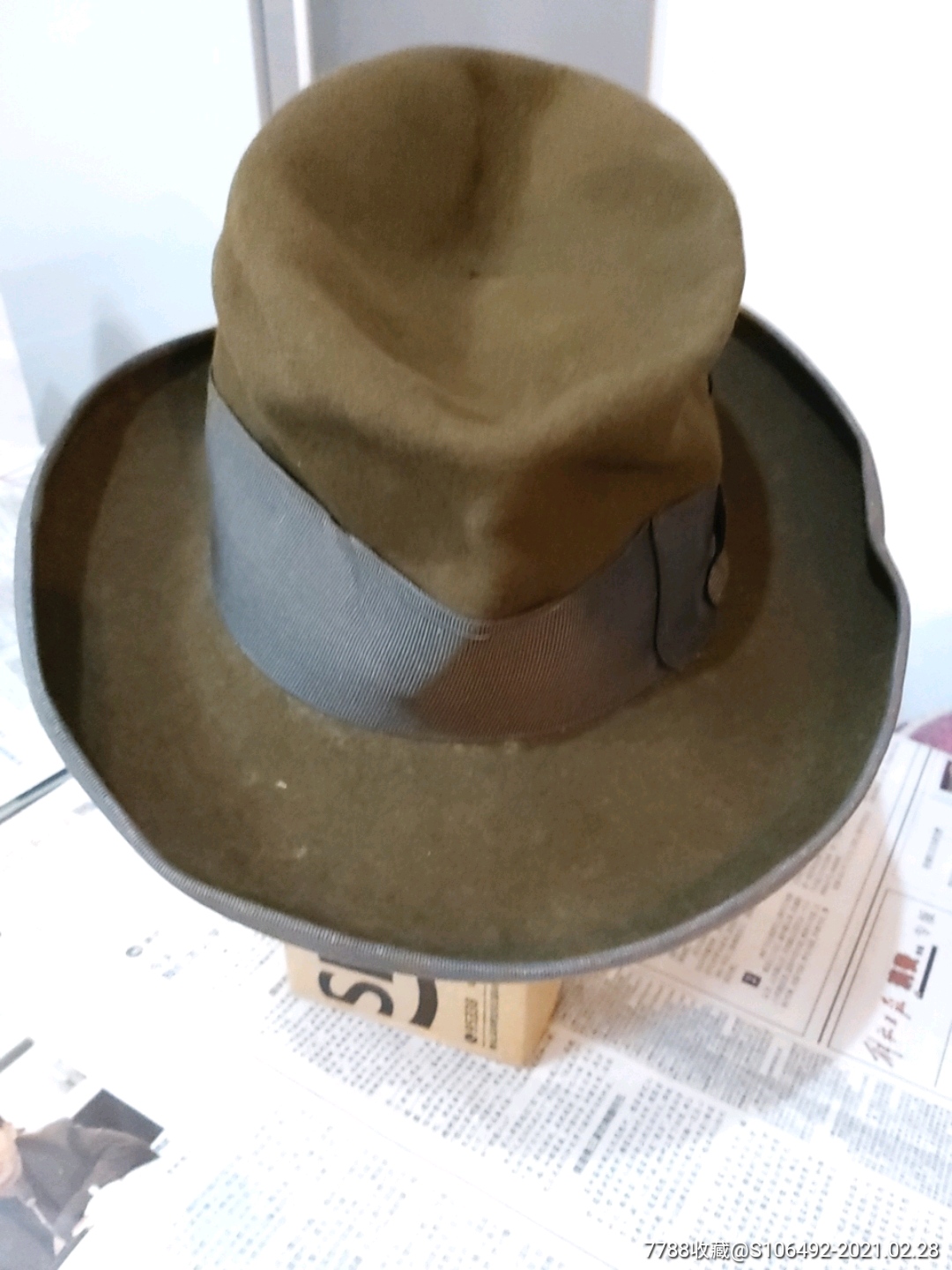 民国时期的礼帽(毡帽)
