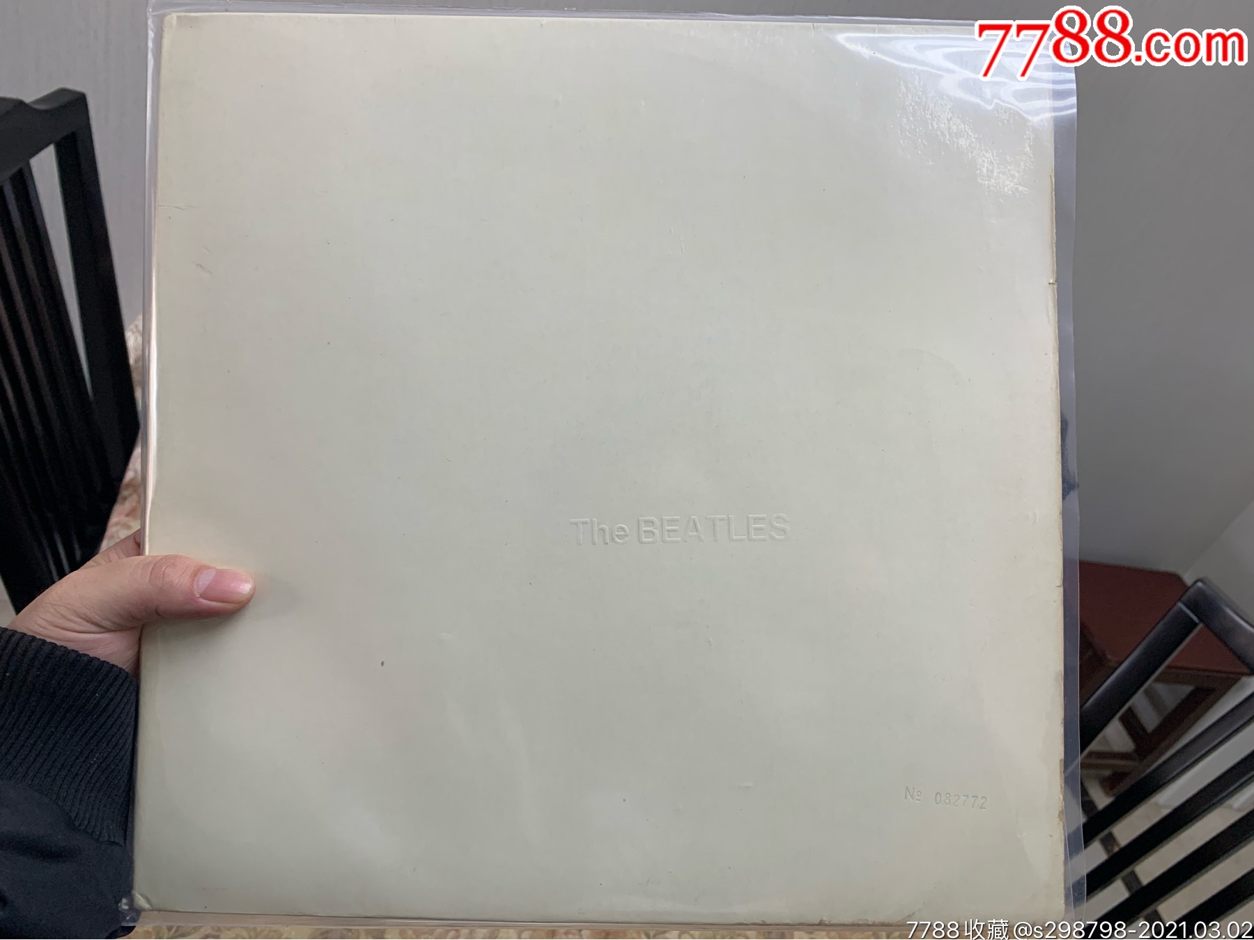 披头士thebeatles白色专辑限量编号版nm品相