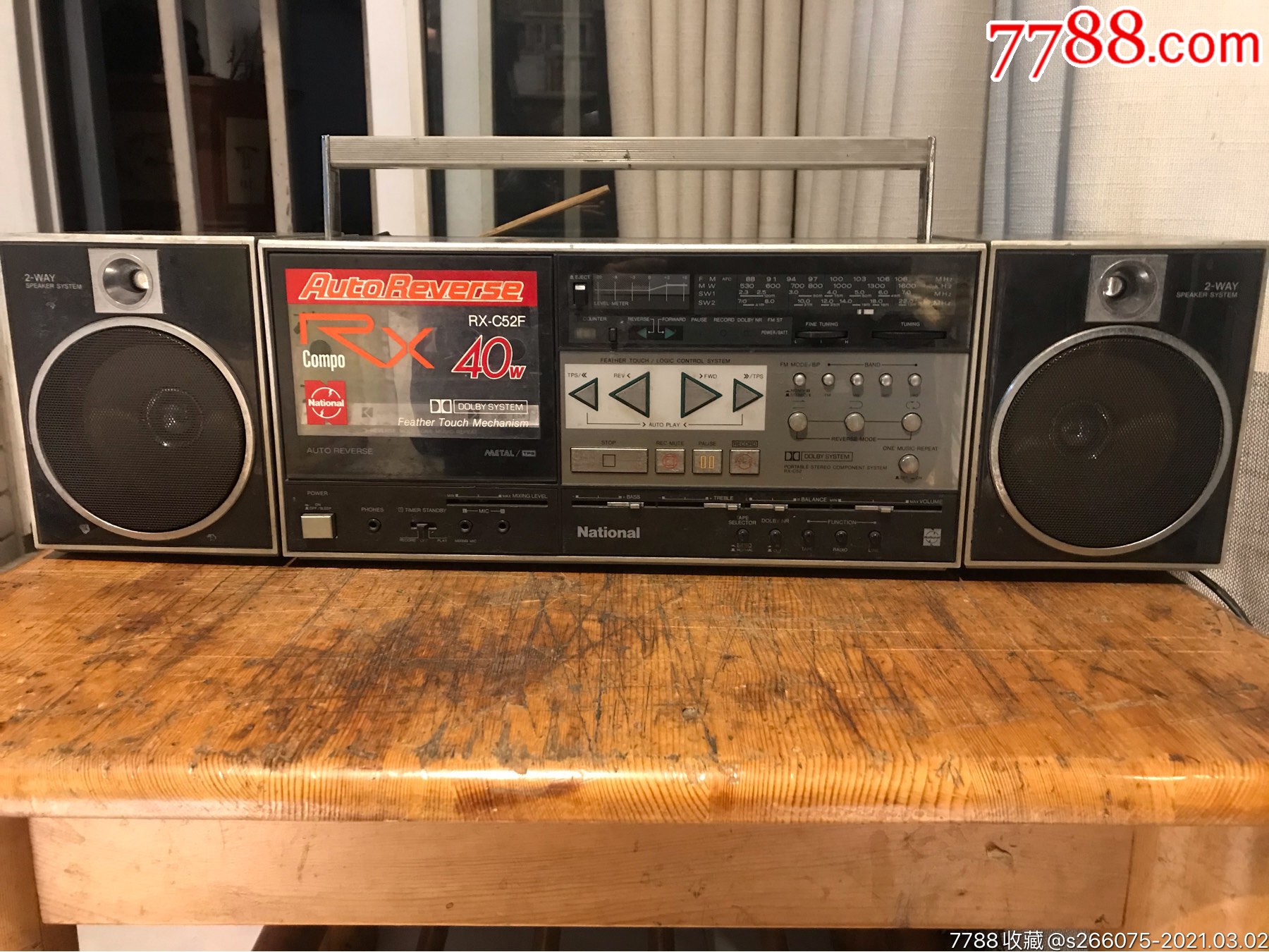 national日本松下rx-c52_收音机_第2张_7788瓷器