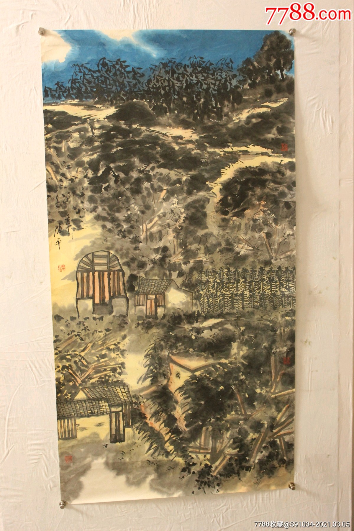 陈平先生02年作品-价格:32999元-se78710384-山水国画原作-零售-7788