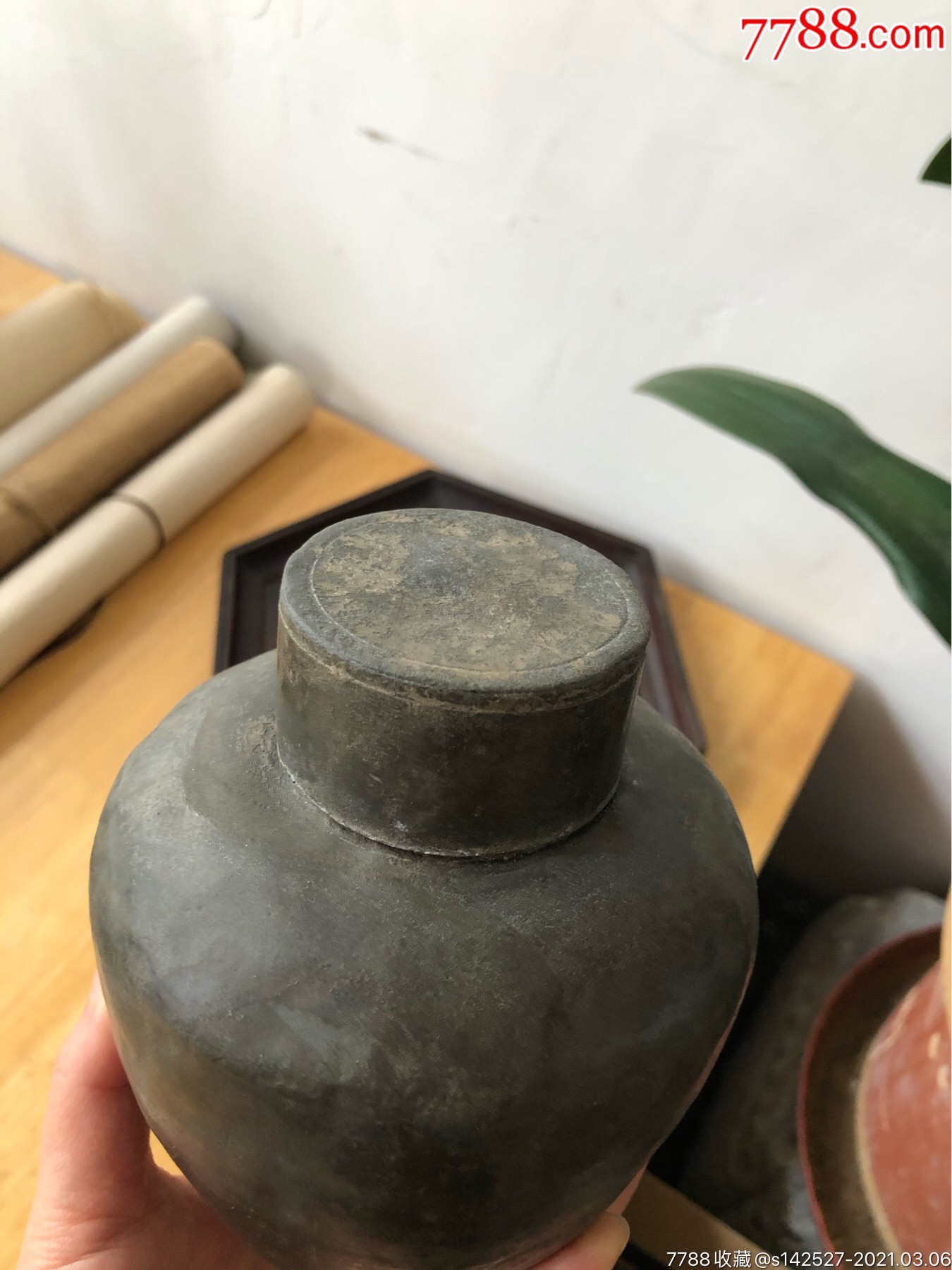 清代老锡罐