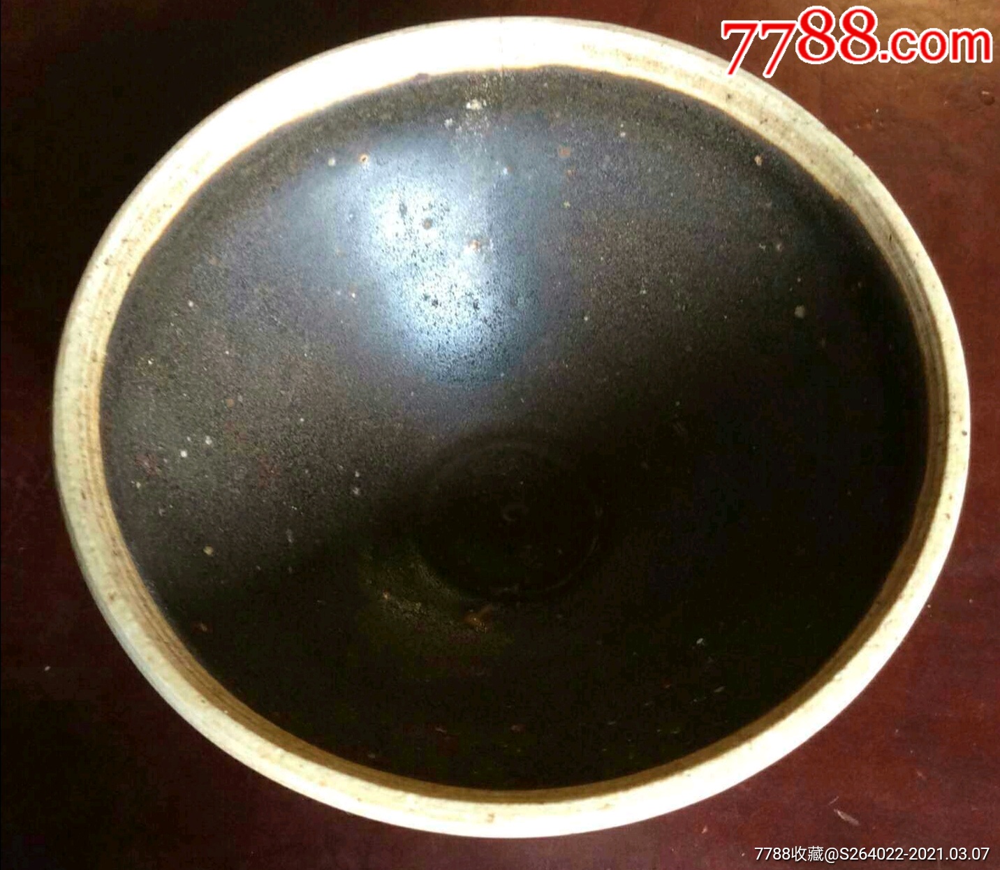 宋代吉州窑盘_茶杯/茶盅/茶盏_秦汉帝国【7788书画网】