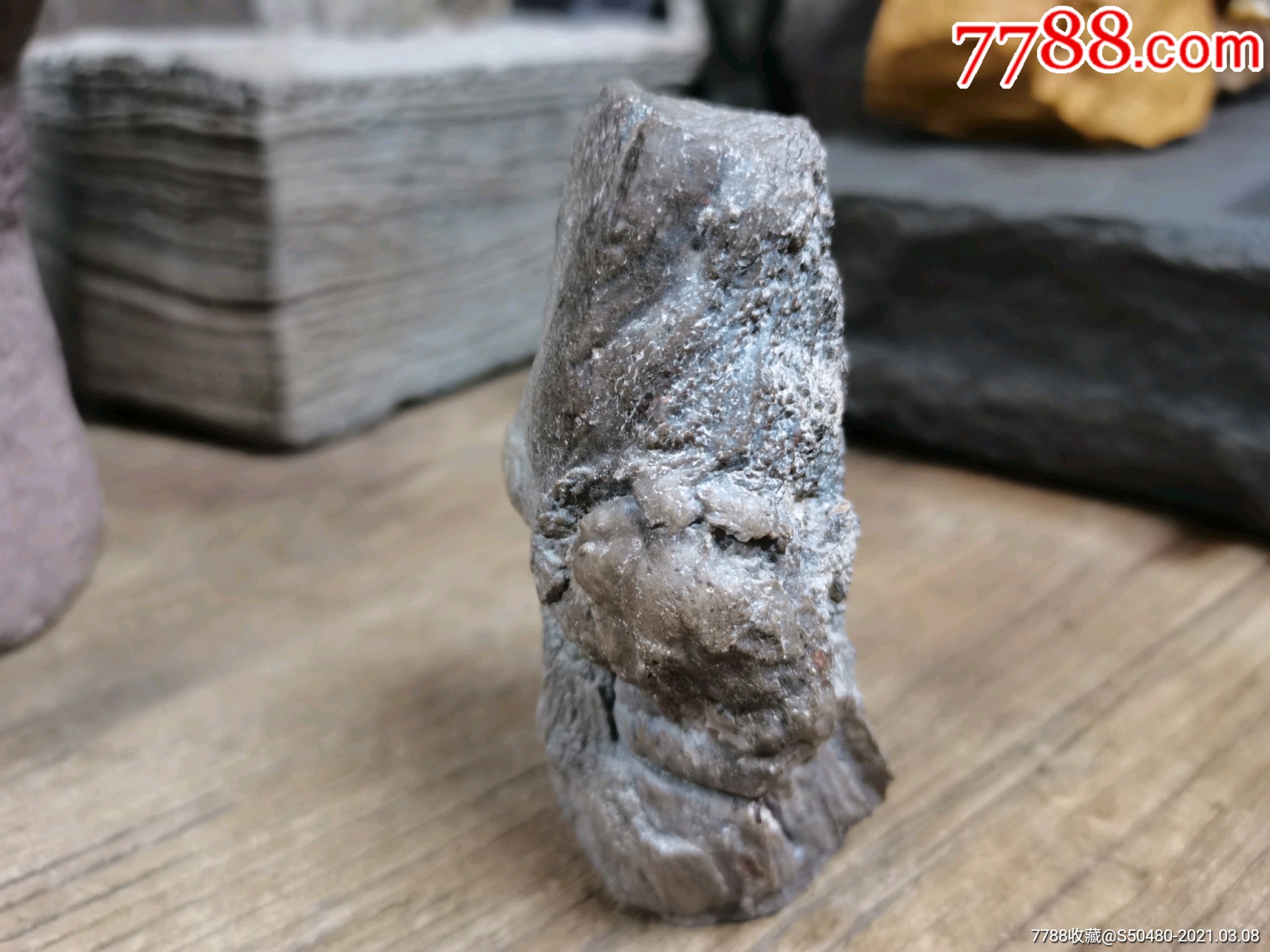 天然观赏奇石沙漠漆风凌石风砺石戈壁玛瑙原石内蒙阿拉善戈壁木化石树