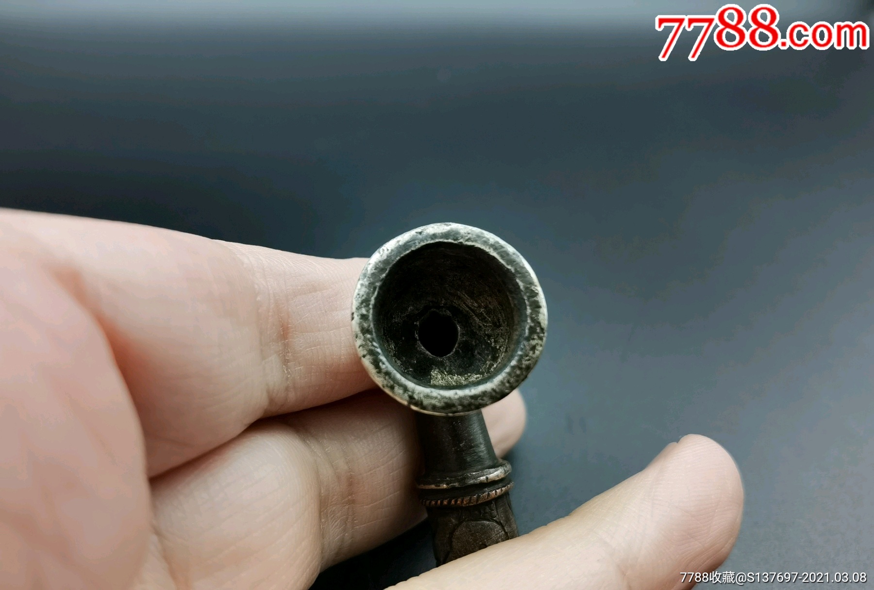 清代铜烟锅