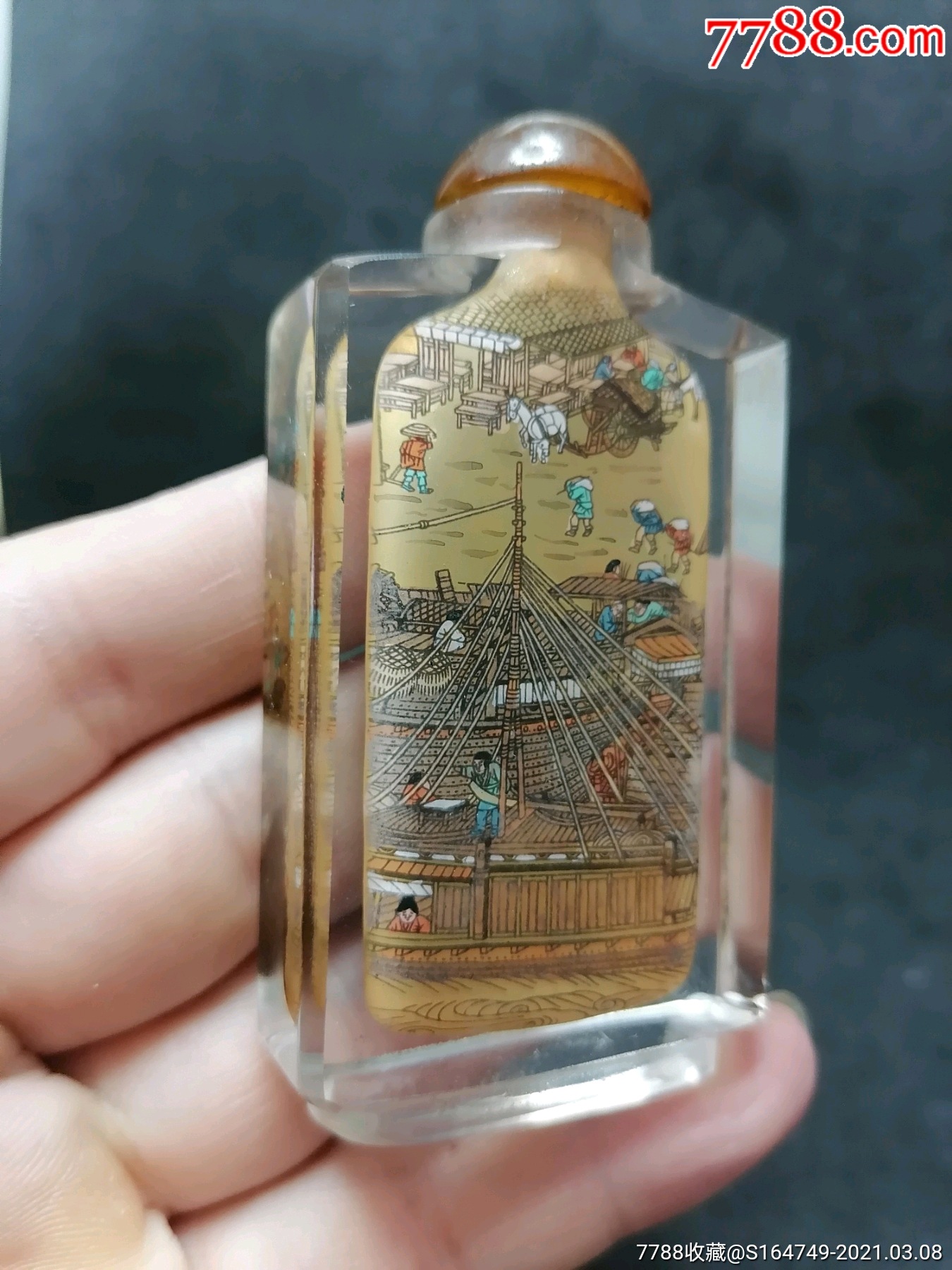 清明上河图鼻烟壶