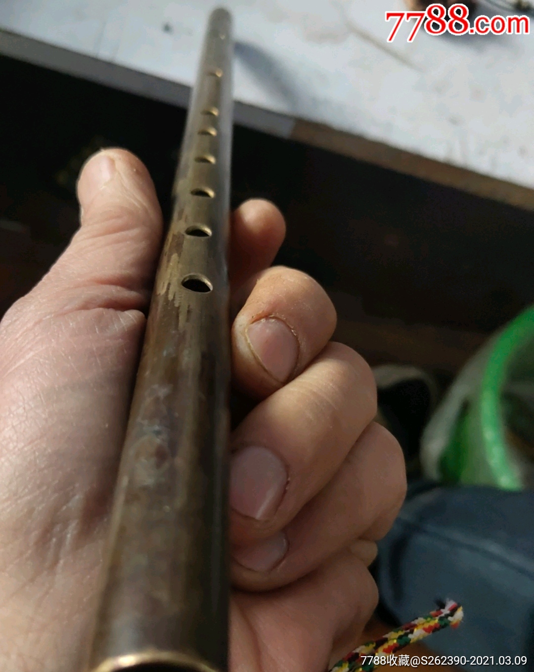 精黄铜笛子