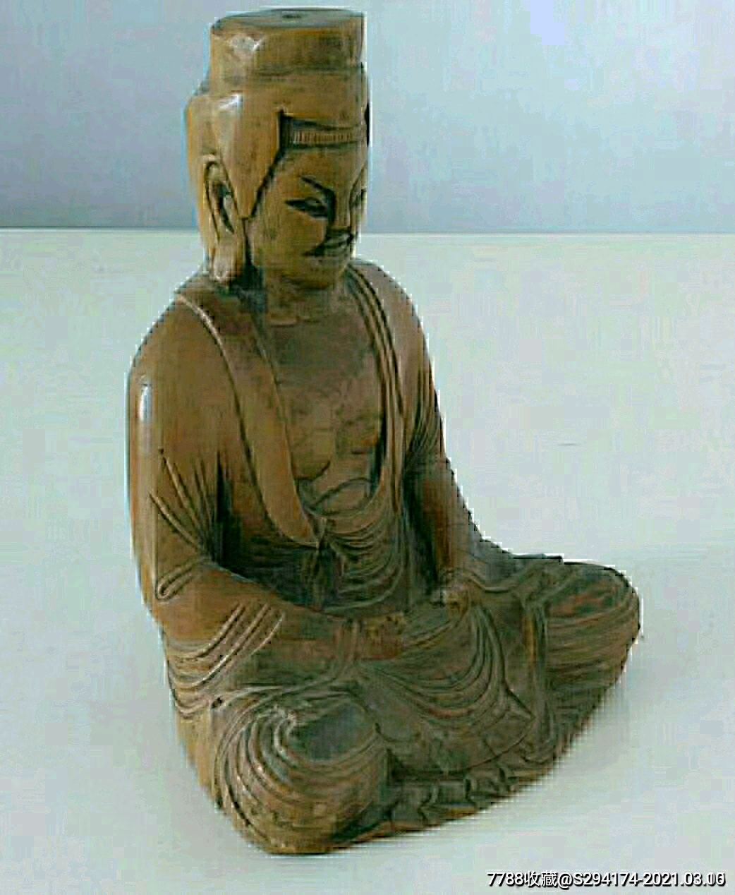 明代黄杨木雕摆件_木佛像/人像_第2张_7788旧家具收藏