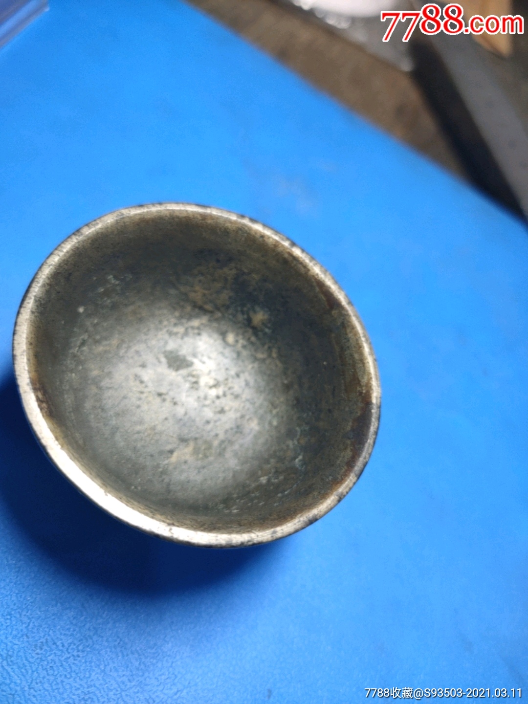 老铜酒杯,厚重-价格:78.0000元-se78826314-铜杂件