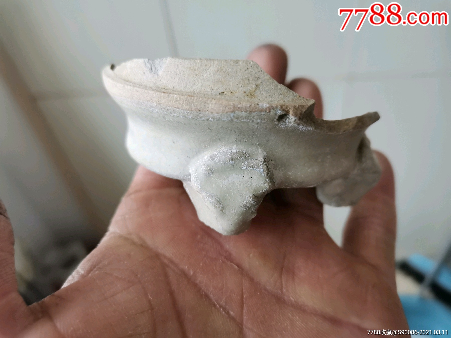 不知道什么窑口宋代小香炉标本