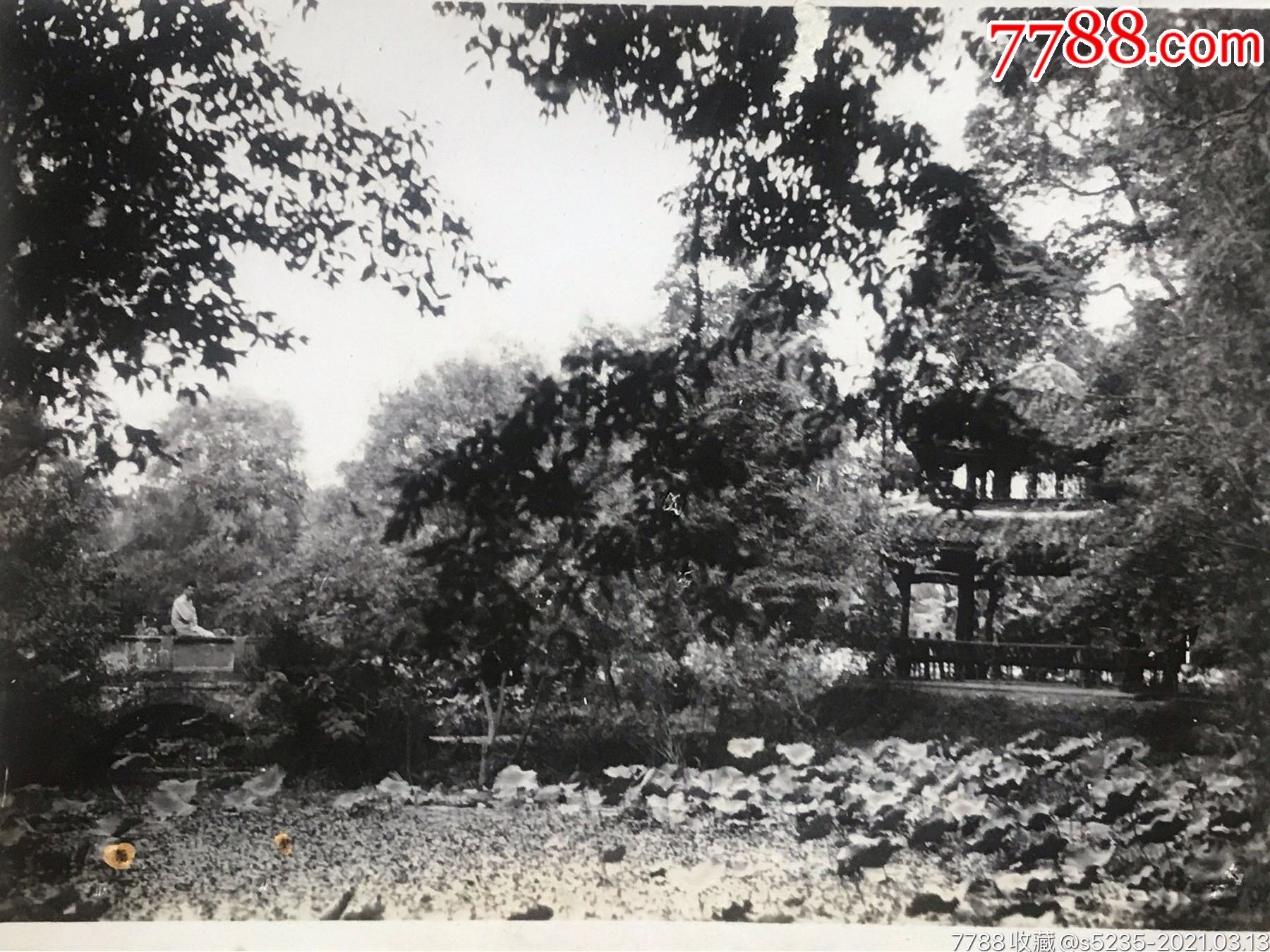 民国时期四川峨眉山报国寺,新都桂湖荷花池,长江三峡,重庆虎溪等地