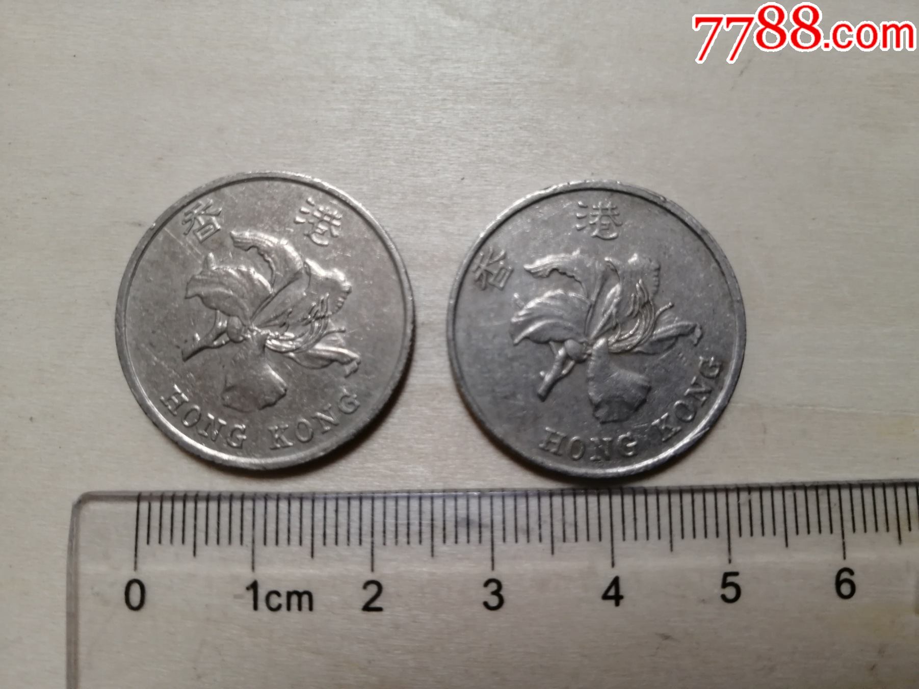 1998年,香港1元硬币,包浆自然,单枚价,随机发货