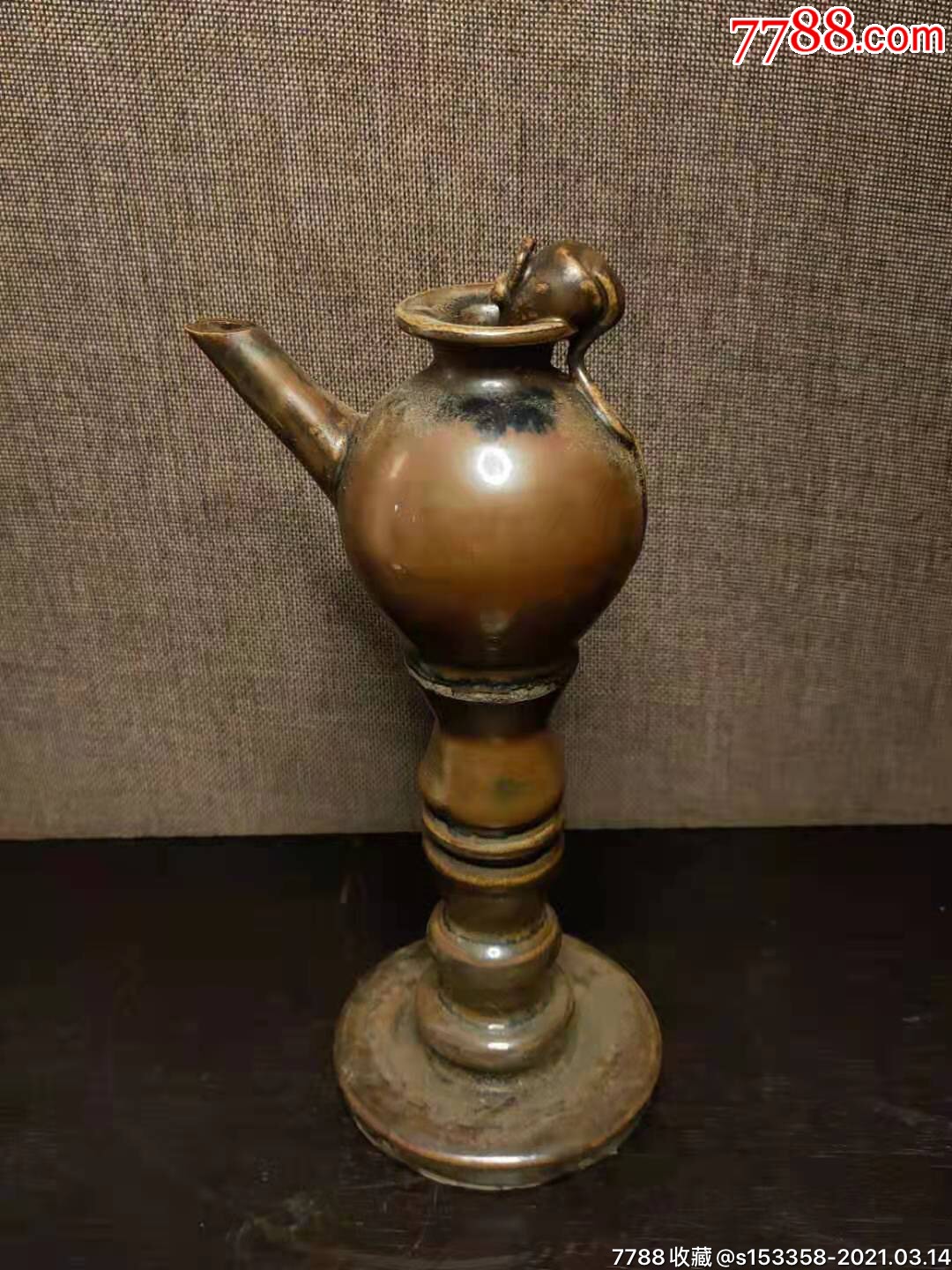 民俗老物件~油灯_其他生活用具_第5张_7788瓷器