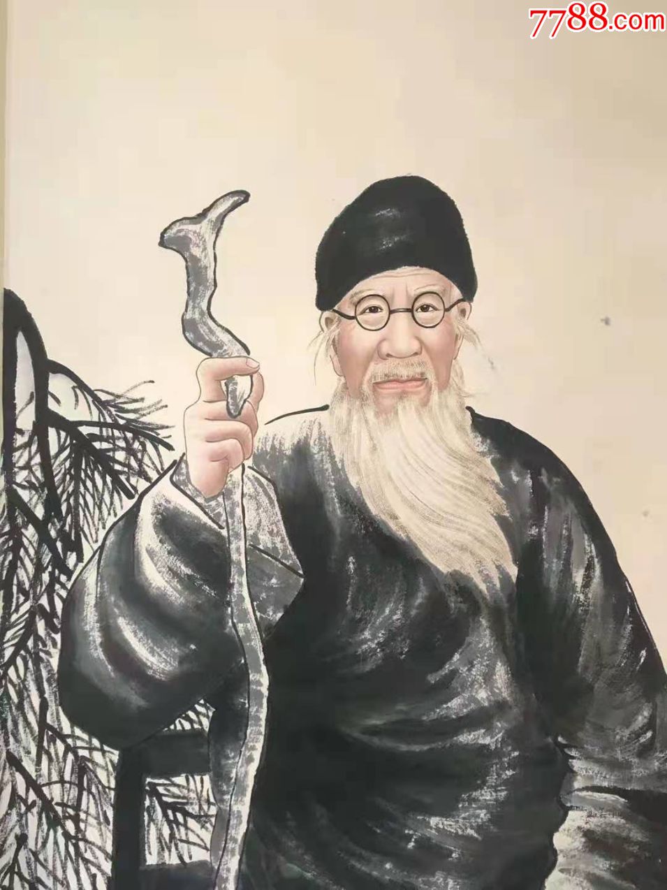 3幅白石老人人物画_人物国画原作_第22张_7788字画网