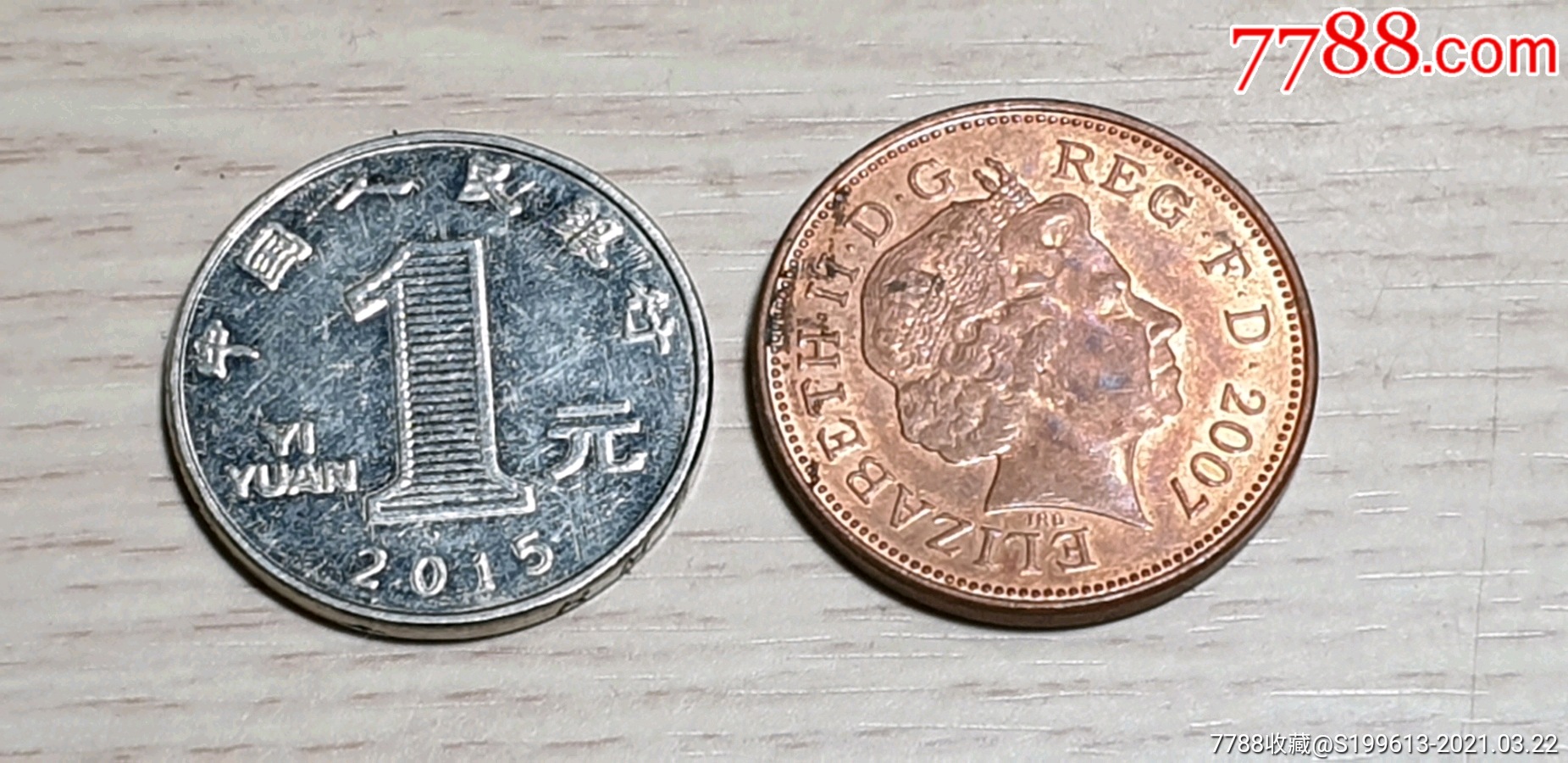 古董,英国2便士硬币