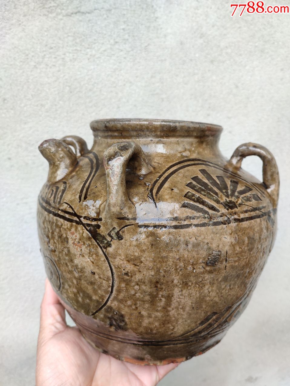 全品马口窑陶器壶高18厘米直径18厘米