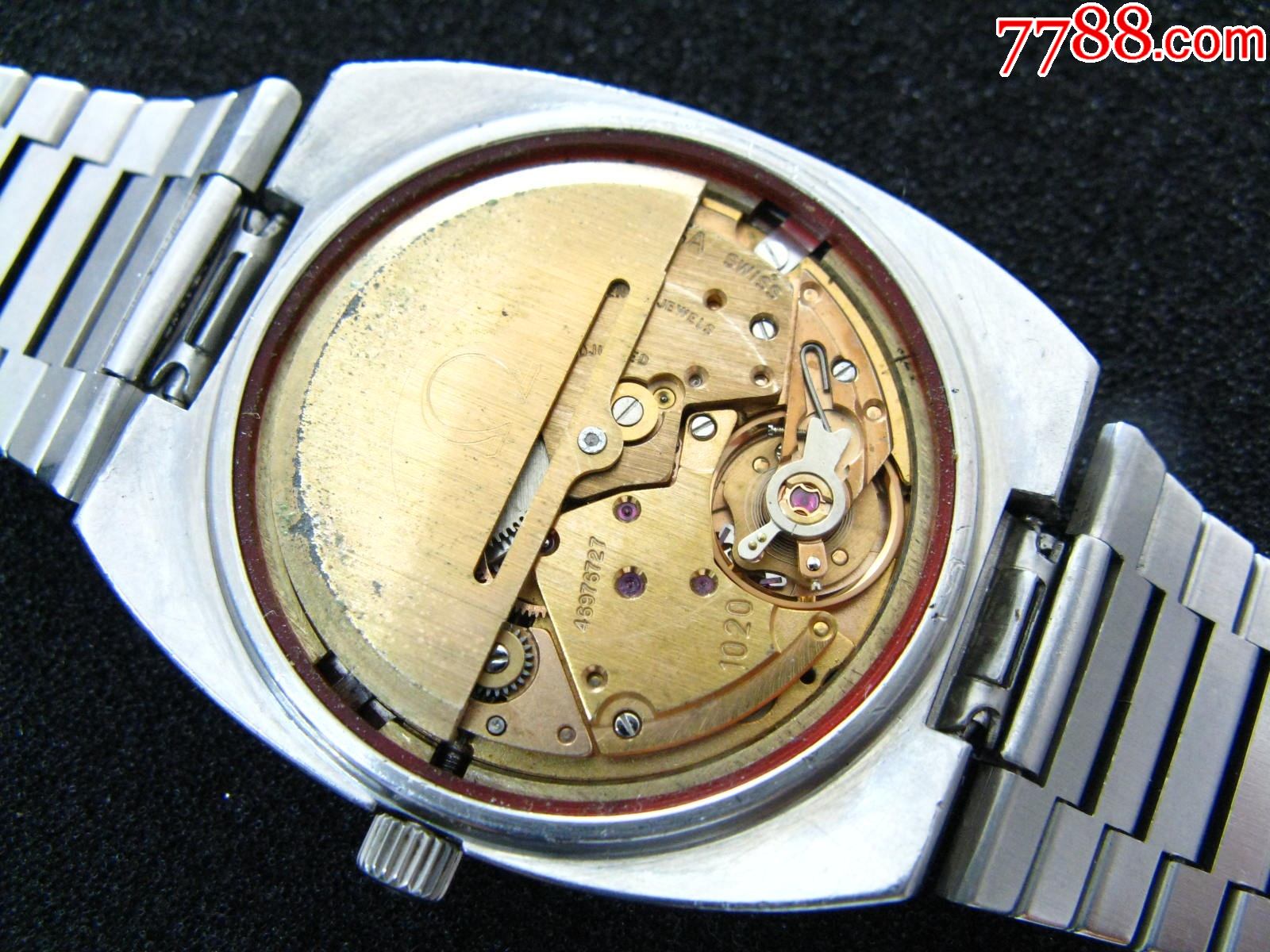 朝鲜northkorea欧米茄海马中古手表omega1020