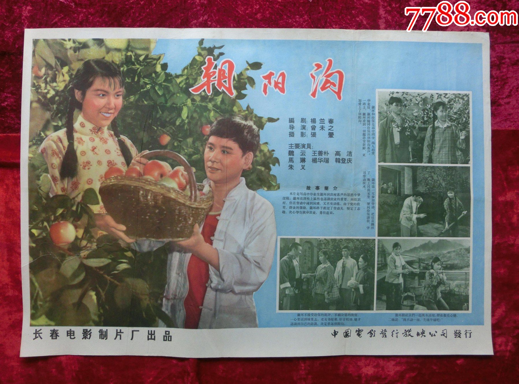 2开电影海报:朝阳沟(1963年上映)