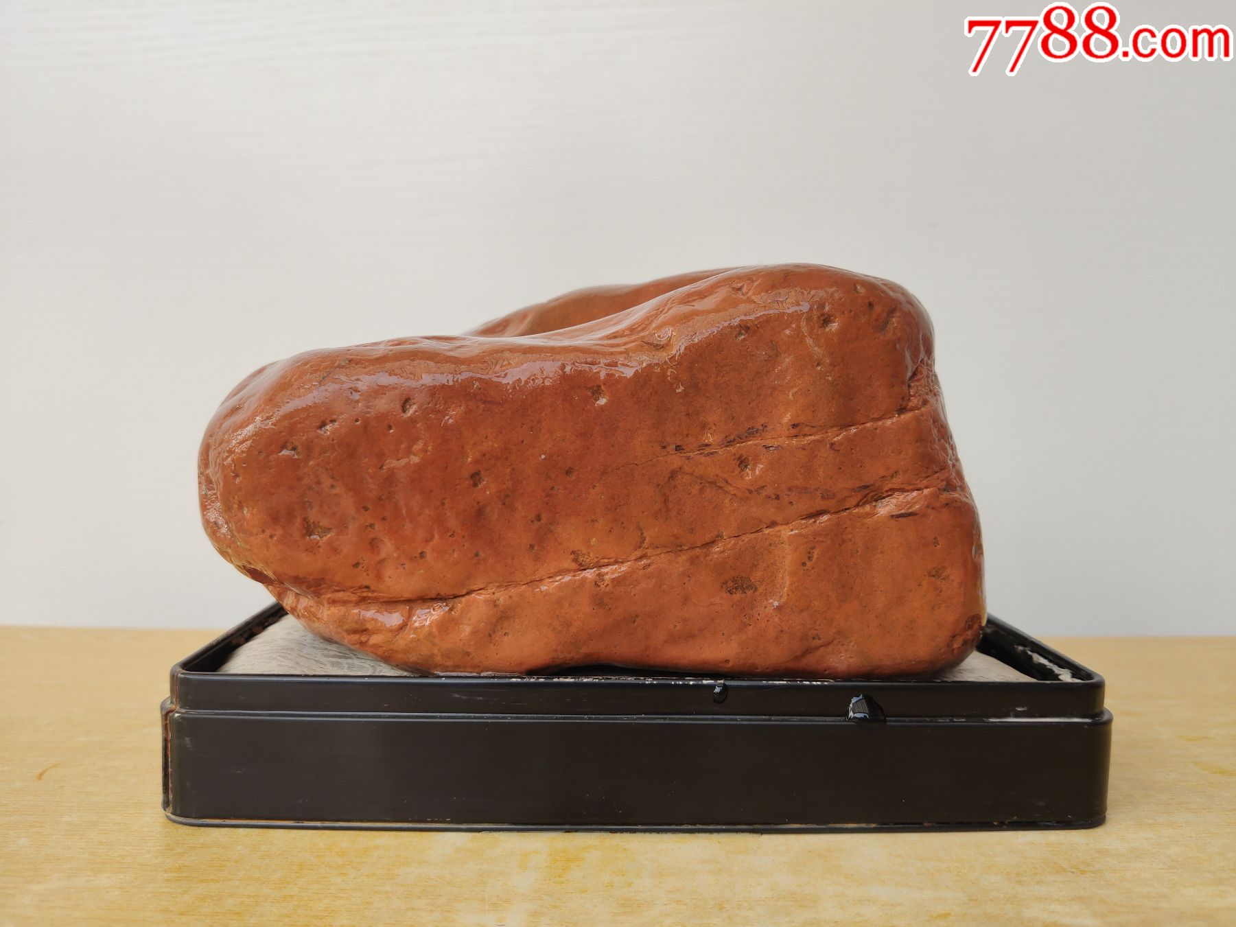 新进洛阳红泥石原石1246"方印(石质细腻)