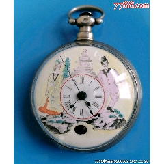 古董怀表2号大八件银播喴a496_怀表/挂表_海天古董