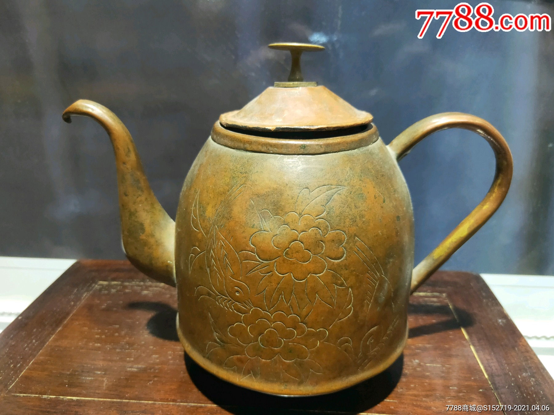 铜酒壶,                                                ,民国