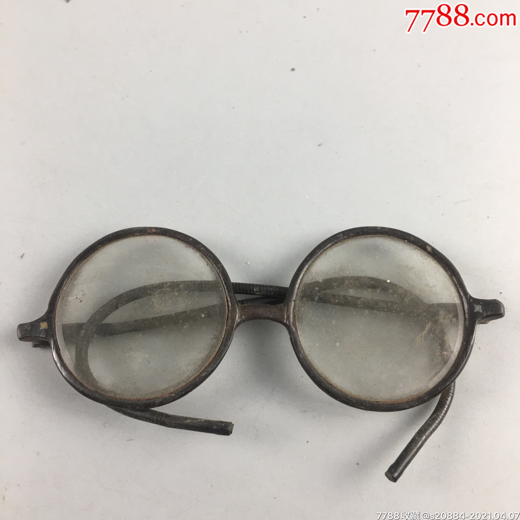 民国时期老水晶眼镜