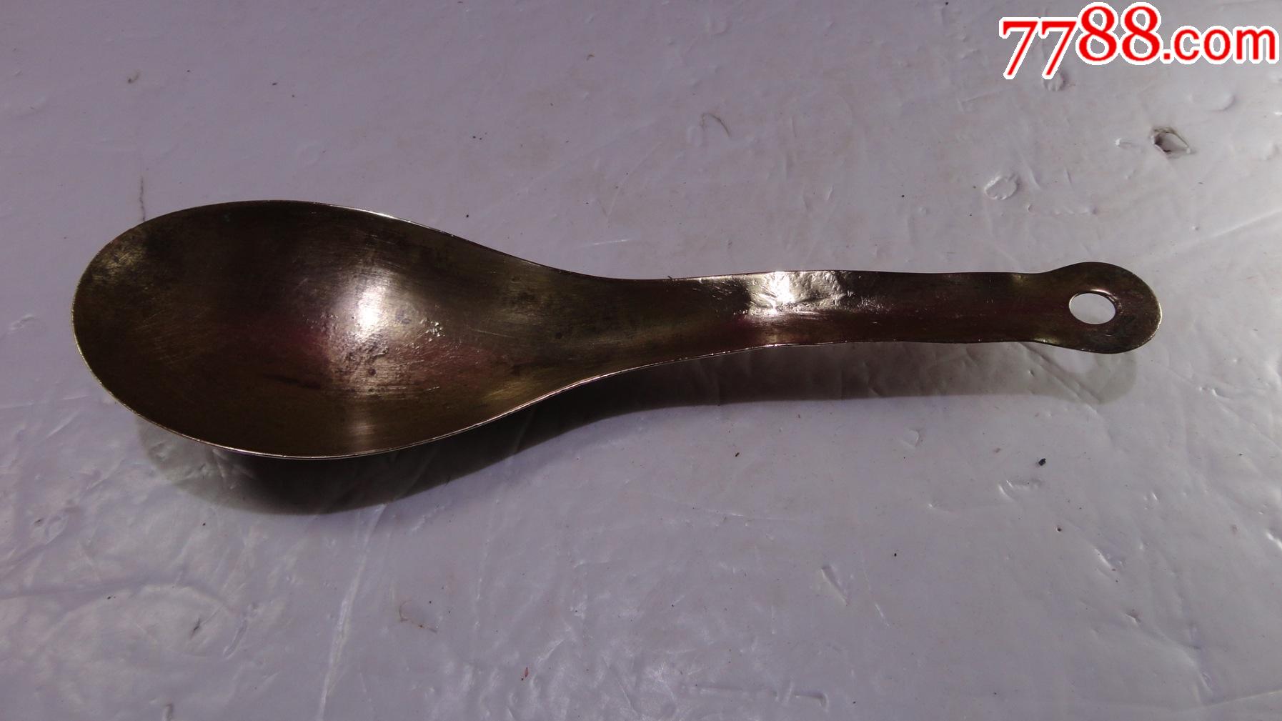 老黄铜勺子_价格96元【古董旧物店】_第1张_7788商城__七七八八商品