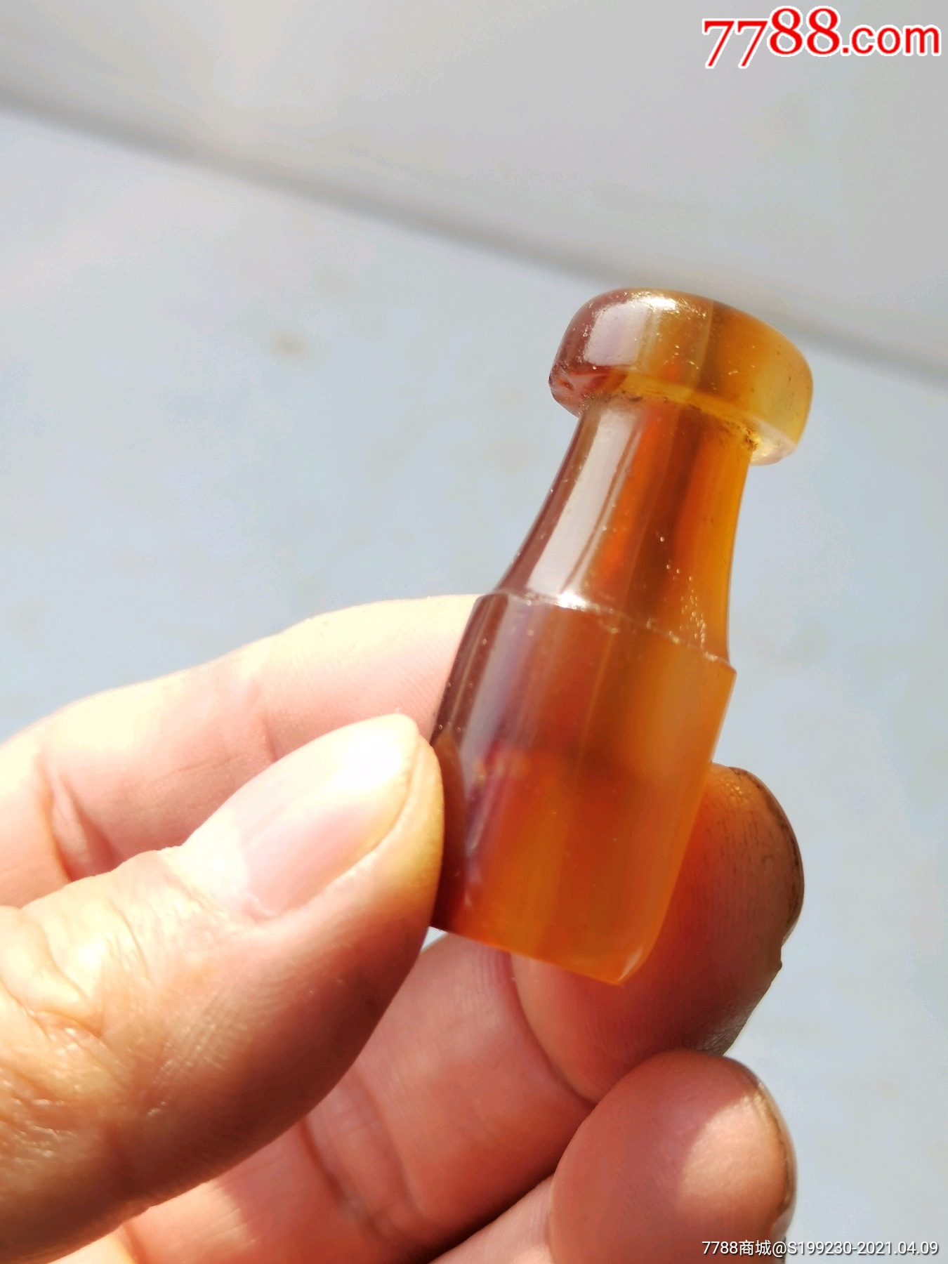 红皮老玛瑙烟嘴,枣红皮玛瑙老烟嘴_价格180元_第1张_7788收藏__收藏
