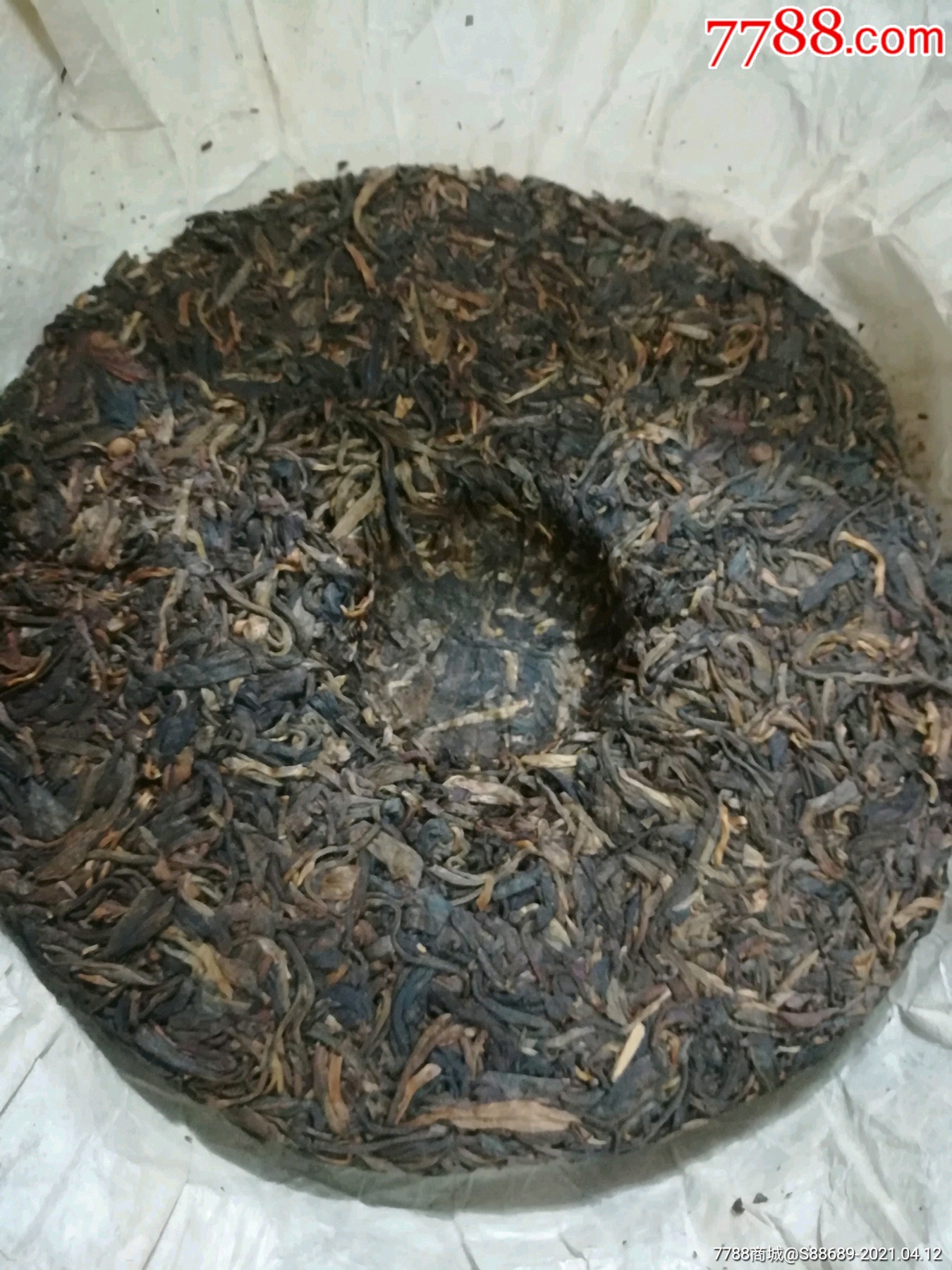 班章大益大白菜(茶王)生茶一饼