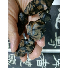极品高端货虫漏王沉香手串