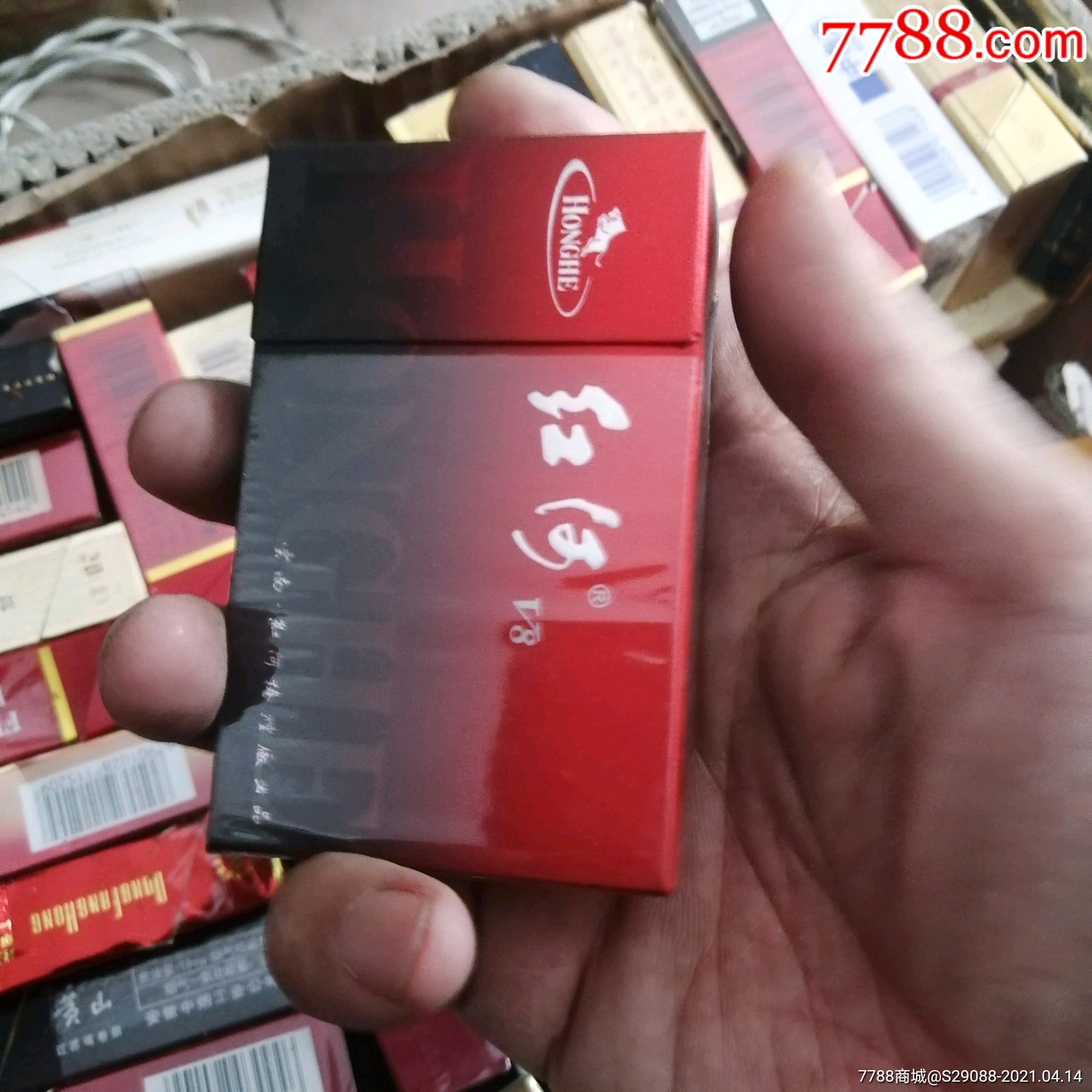 红河-烟标/烟盒-7788收藏