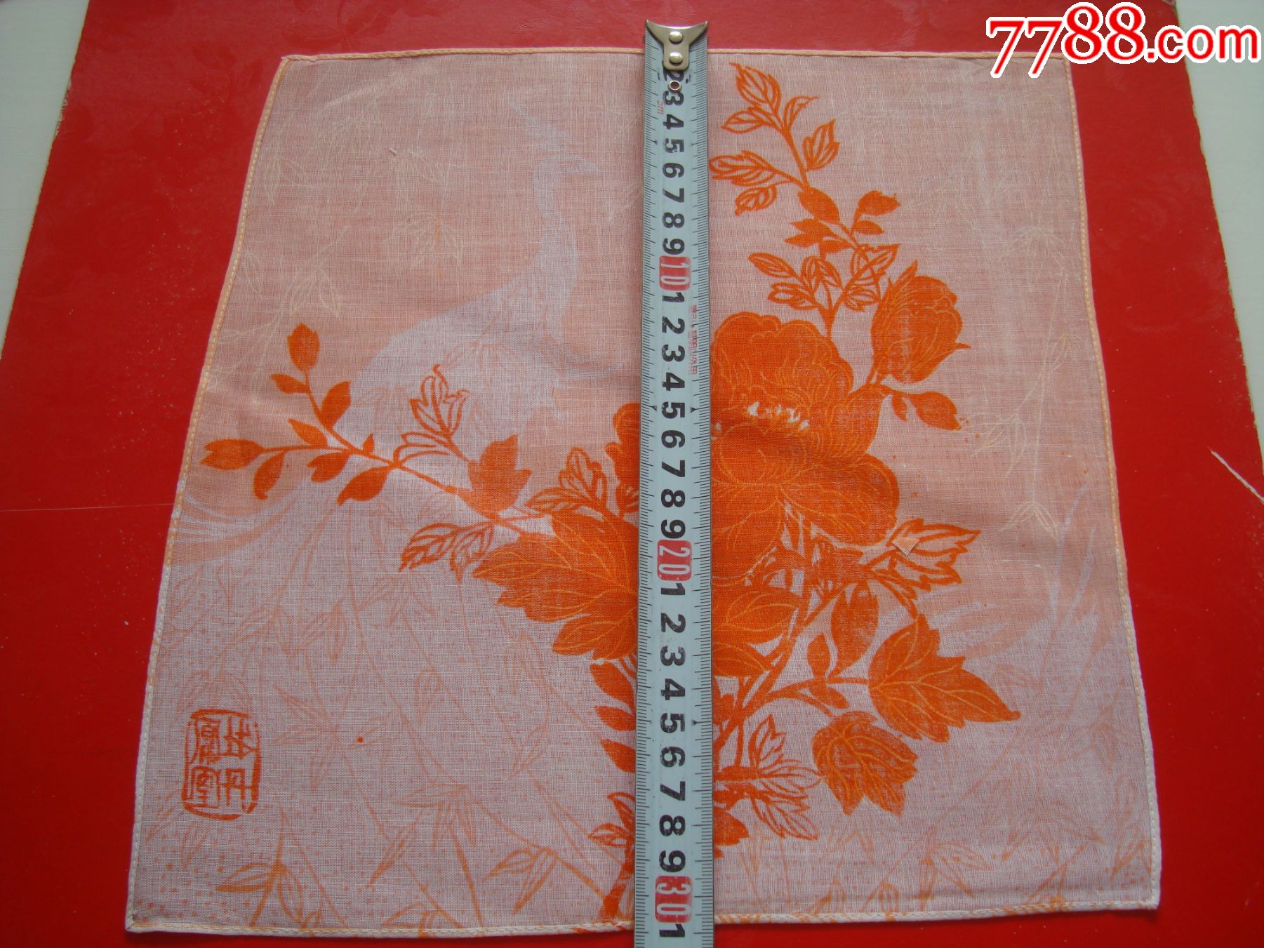 库存全新手绢――凤凰牡丹_手帕/手绢【东北老贺网店】_第7张_7788