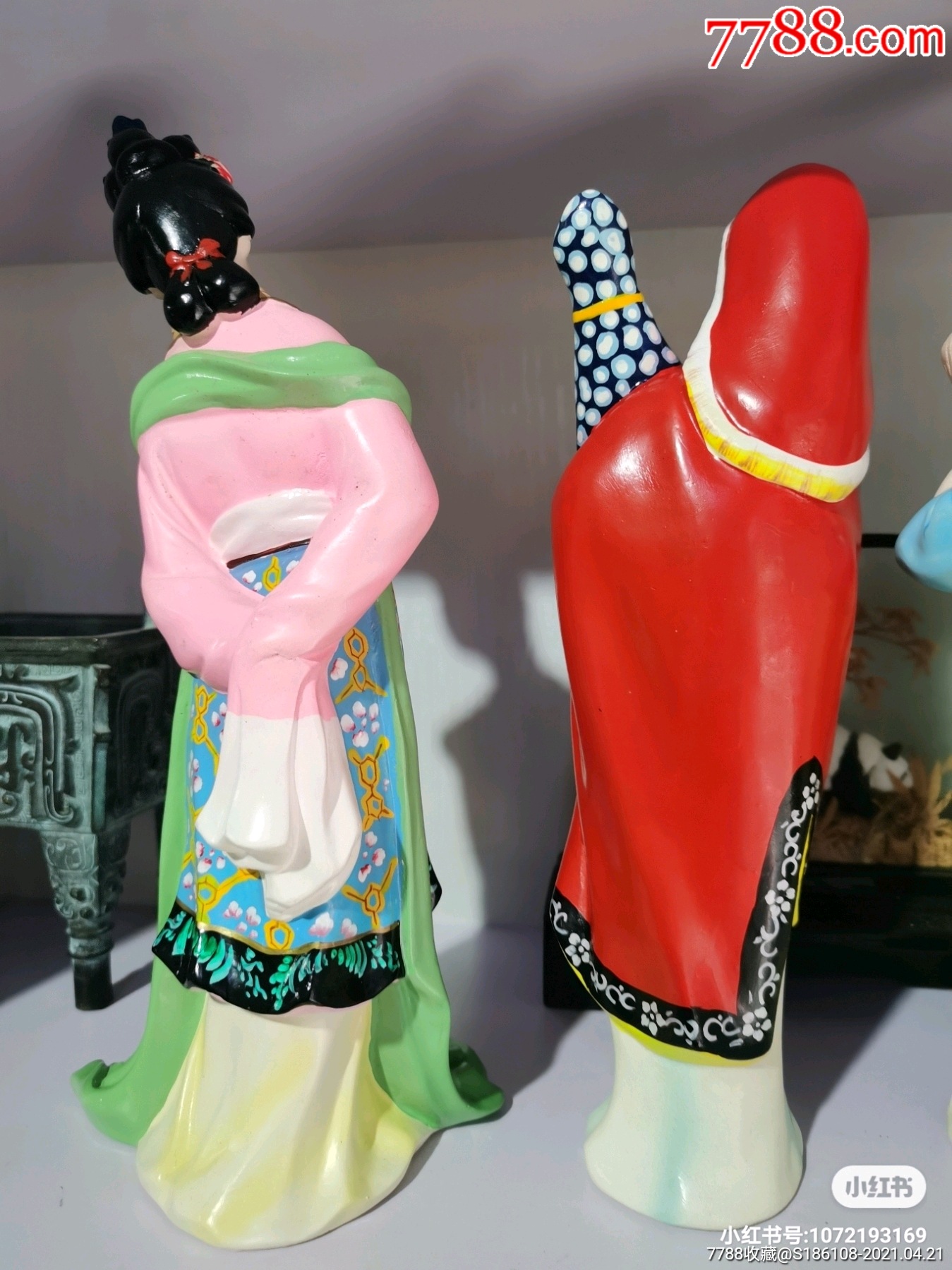 惠山泥人四大美女一套-价格:720元-se79717591-泥人张/泥塑-零售-7788