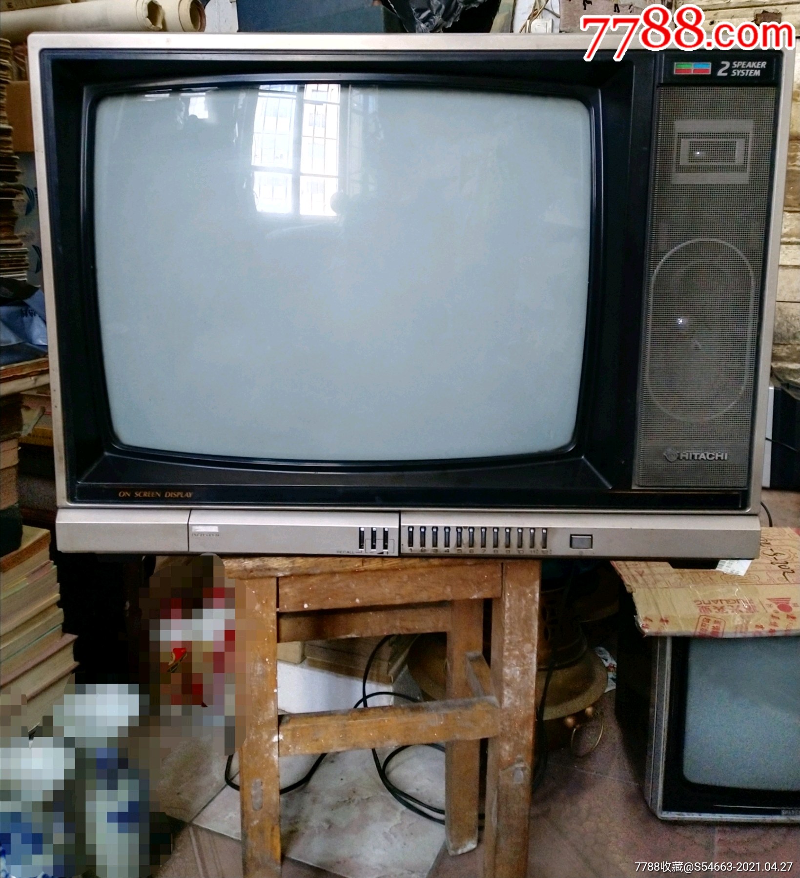 日立老电视机,日本彩色电视
