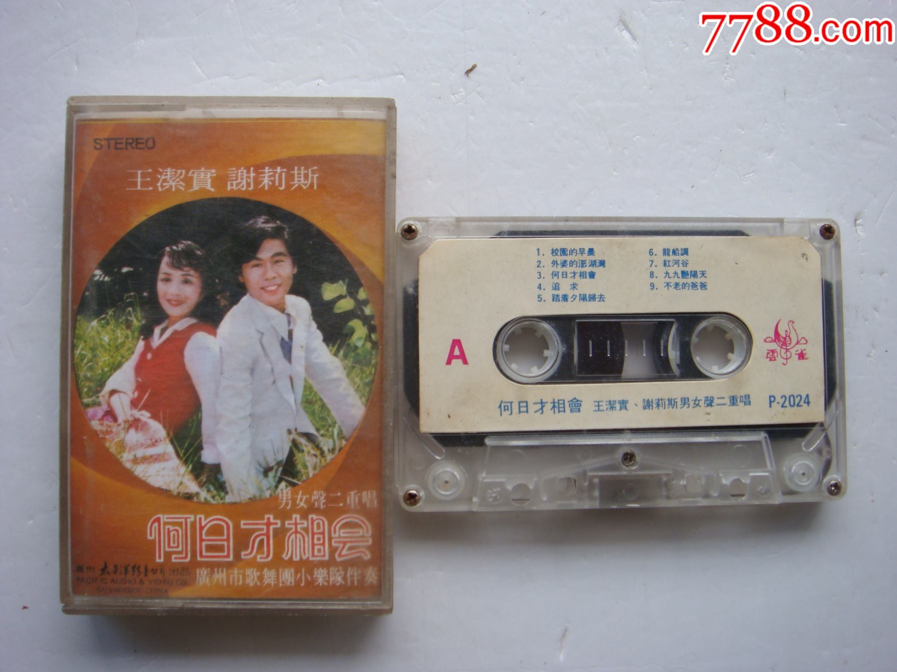 王洁实谢莉斯何日才相会广州太平洋影音公司1981年