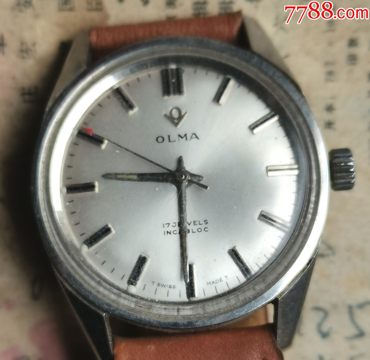 瑞士机械男表奥尔马-价格:130元-se79854509-手表