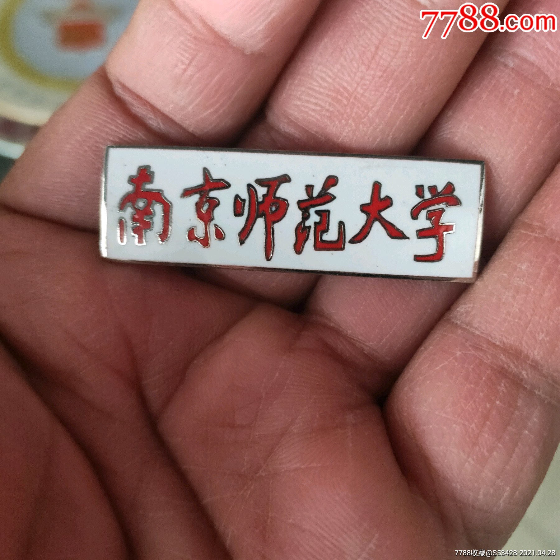 南京师范大学铜珐琅校徽